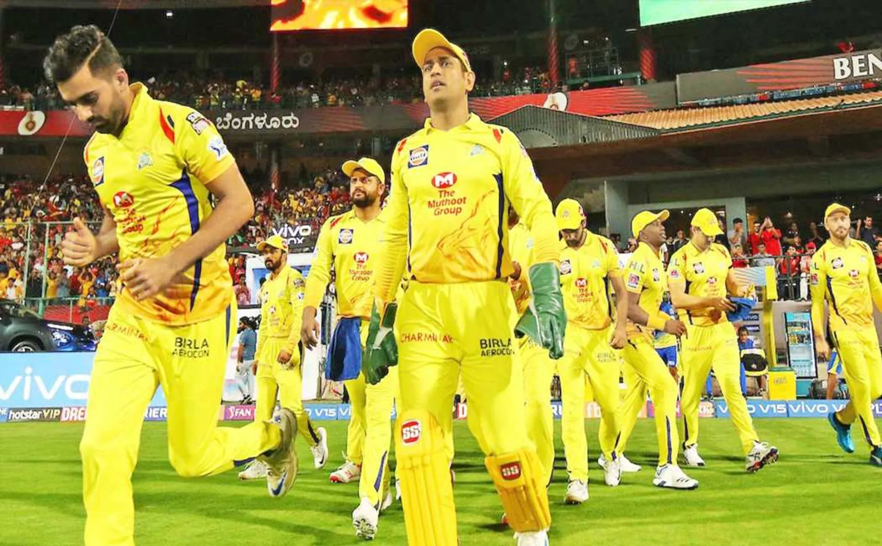 ipl match csk vs delhi , rajasthan vs bangalore 